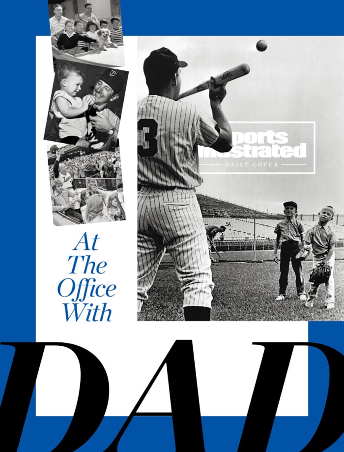 Hodges and Furillo landlubbed with their kids (top right), the Martins had a ball and Killebrew was honored with his clan (below left)—years after bringing them to the park.
